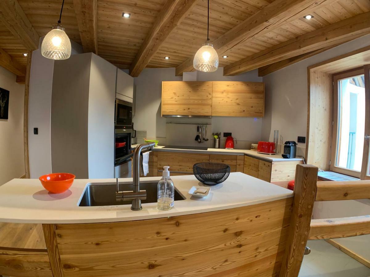 Le Gabion, Luxueux Appartement Avec Sauna, Serre Chevalier Vallee แซ็งต์-ชาเฟรย์ ภายนอก รูปภาพ