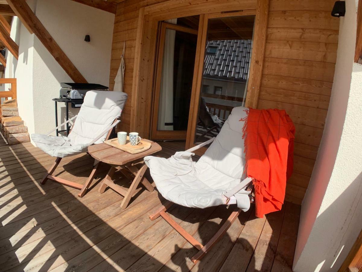 Le Gabion, Luxueux Appartement Avec Sauna, Serre Chevalier Vallee แซ็งต์-ชาเฟรย์ ภายนอก รูปภาพ