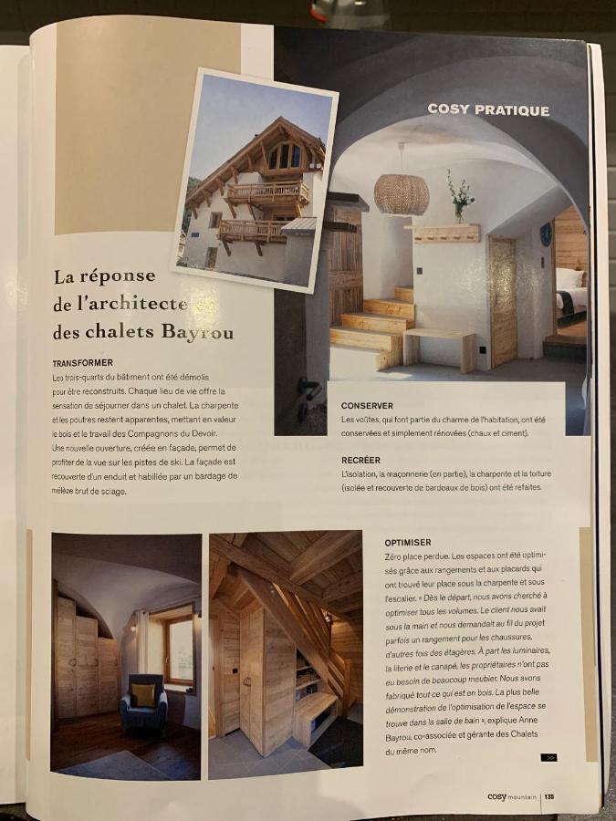 Le Gabion, Luxueux Appartement Avec Sauna, Serre Chevalier Vallee แซ็งต์-ชาเฟรย์ ภายนอก รูปภาพ