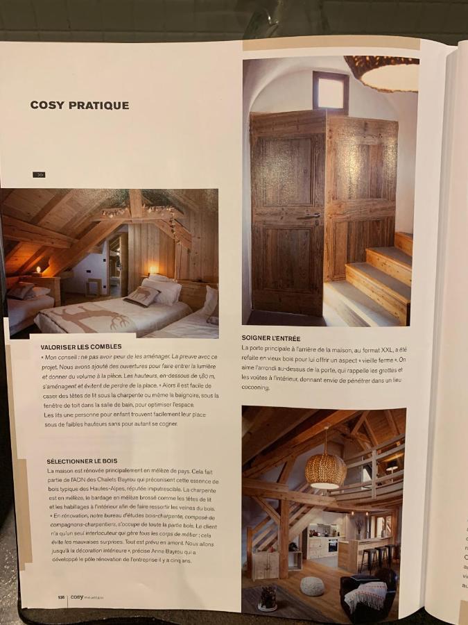Le Gabion, Luxueux Appartement Avec Sauna, Serre Chevalier Vallee แซ็งต์-ชาเฟรย์ ภายนอก รูปภาพ